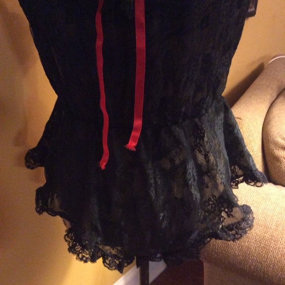 Black one piece Teddy - Picture 3 of 7